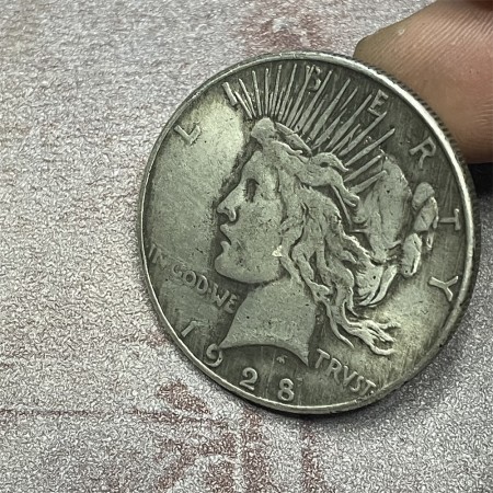 Liberty 1928 Peace Dollar Commemorative Coin | Silver Dollar