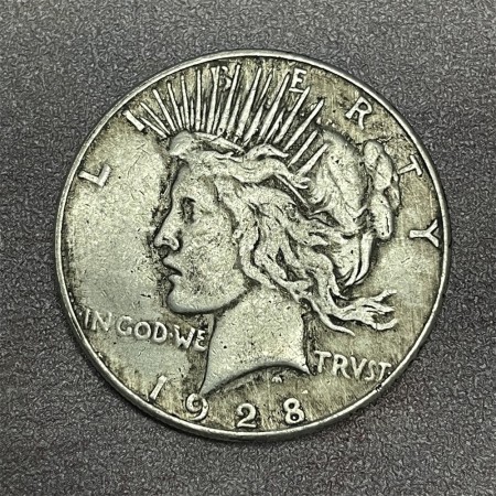 Liberty 1928 Peace Dollar Commemorative Coin | Silver Dollar