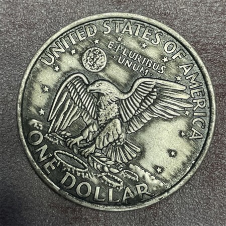 1973 Eisenhower Silver Dollar Coin | US Commemorative Coin
