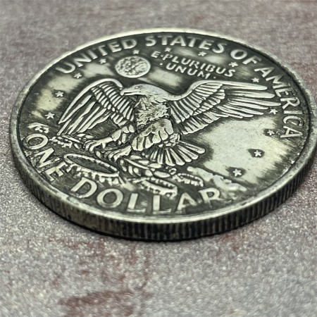 1973 Eisenhower Silver Dollar Coin | US Commemorative Coin
