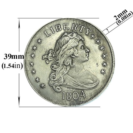 1804 Silver Dollar Commemorative Coin | Liberty Mint
