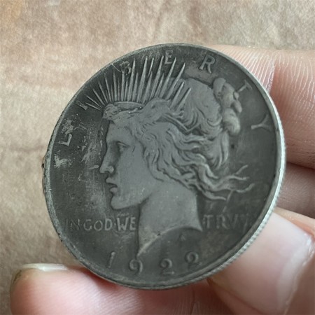 1922 Peace Dollar Commemorative Coin | Liberty Silver Dollar