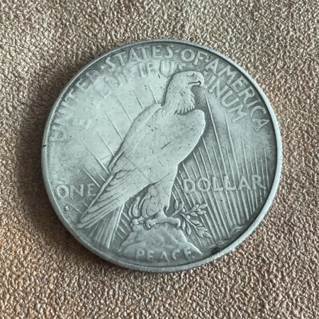 1922 Peace Dollar Commemorative Coin | Liberty Silver Dollar