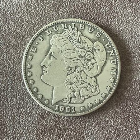 Morgan 1901 Silver Dollar Coin | US Silver Dollar